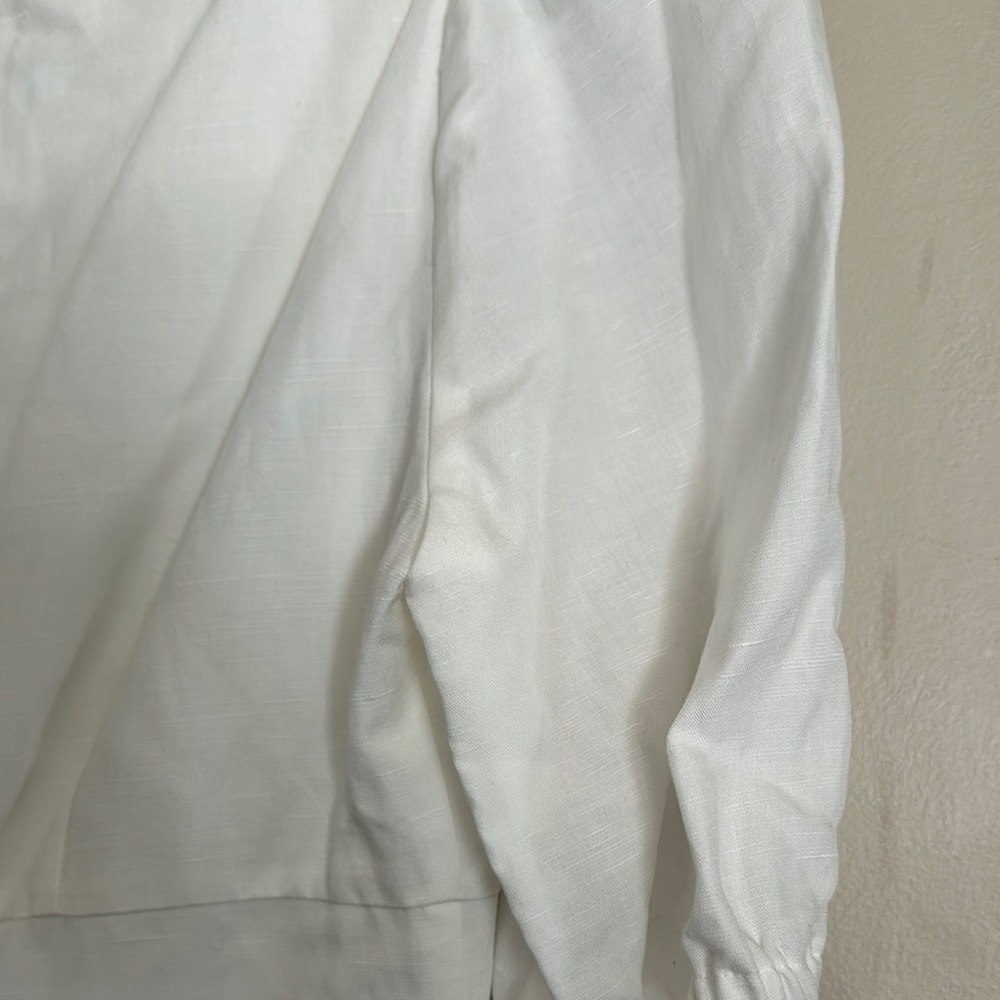 Ann Taylor Cream Puff Sleeve Sundress - Picture 4 of 8